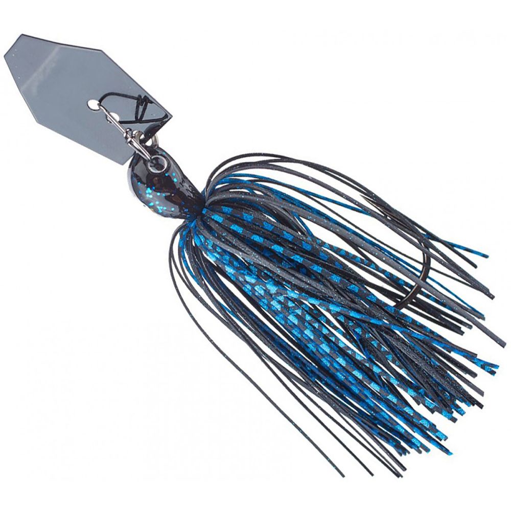 Chatterbait Jack Hammer 3/8oz Black/Blue