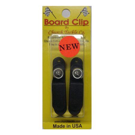 Church Tackle Board Clip 2pk