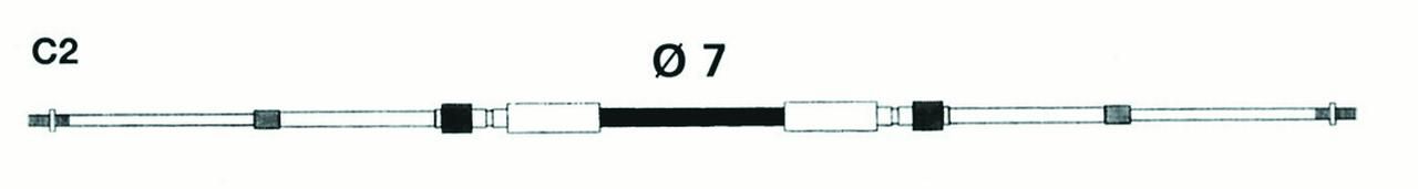Control Cable 33C 8&#39;