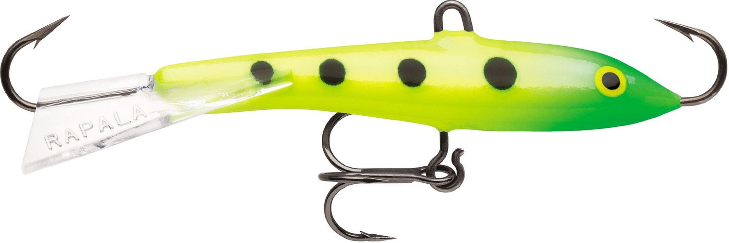 Rapala Jigging Rap W7 Glow Slimy Lime