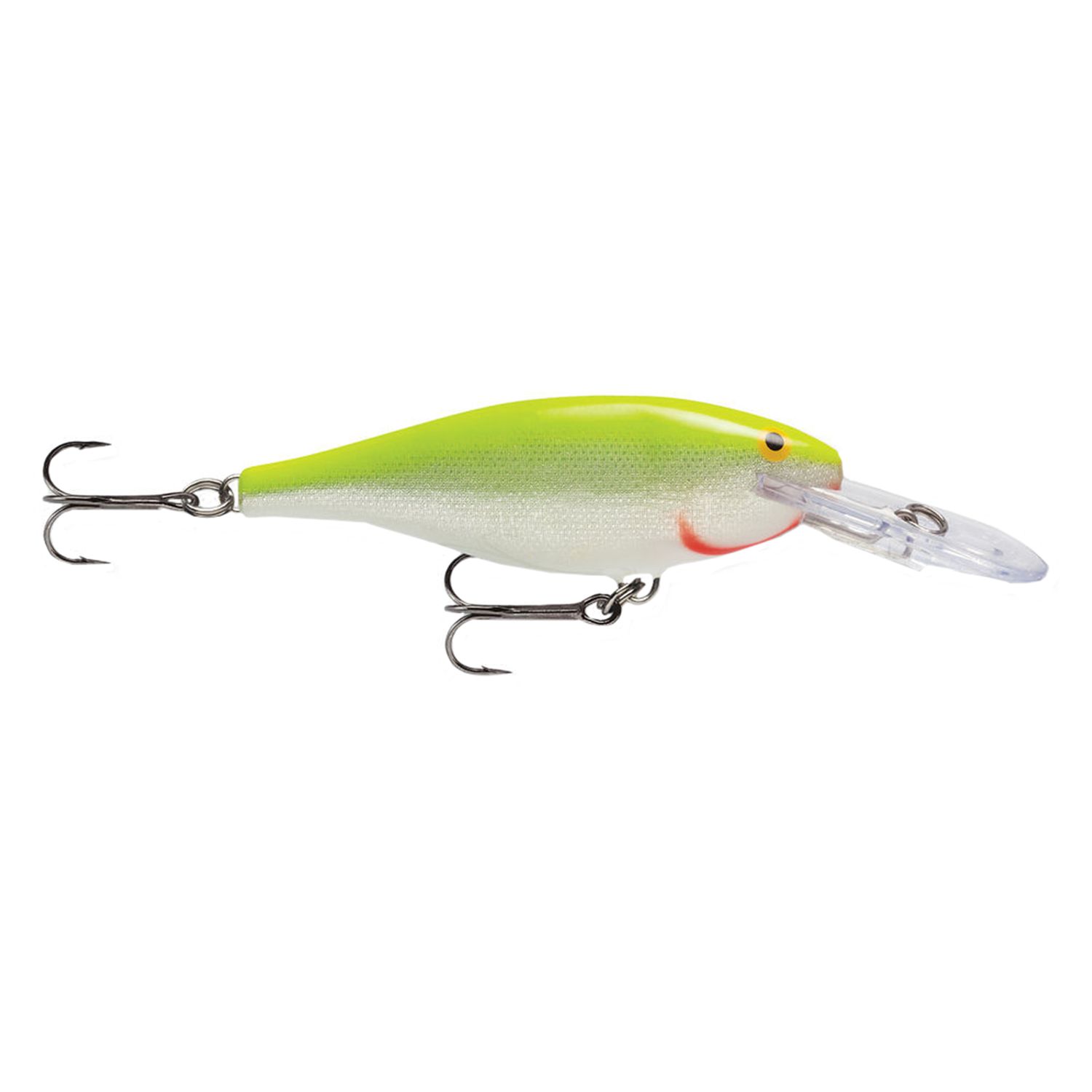 Rapala Shadrap SR05 Silver Fluorescent Chartreuse