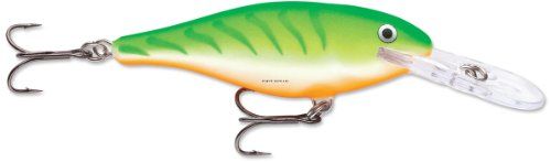 Rapala Shadrap SR07 Green Tiger UV