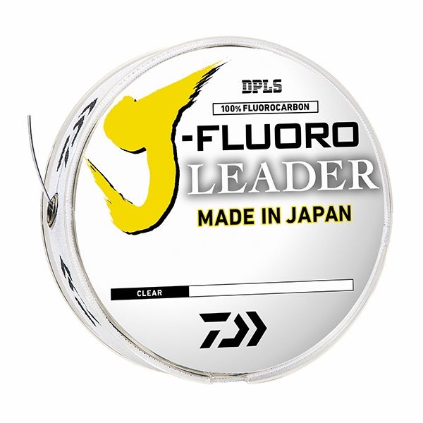 Daiwa J-Fluoro Leader 10lb 100yd Clear