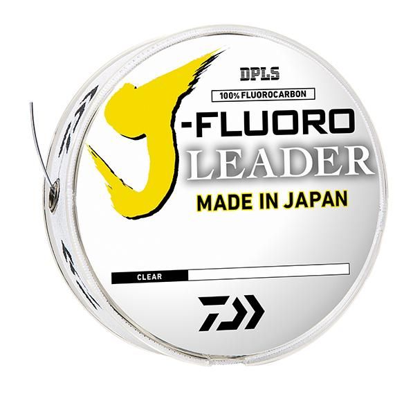 Daiwa J-Fluoro Leader 12lb 100yd Clear