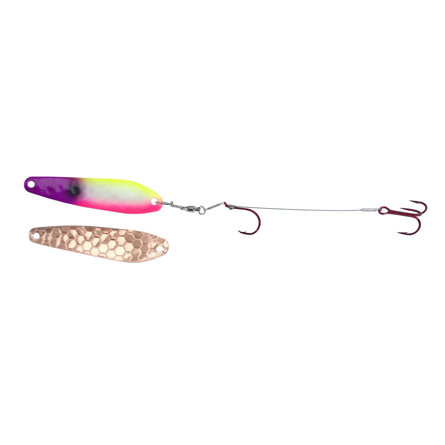Dream Weaver Wormburner Trolling Harness Purple Lemonade