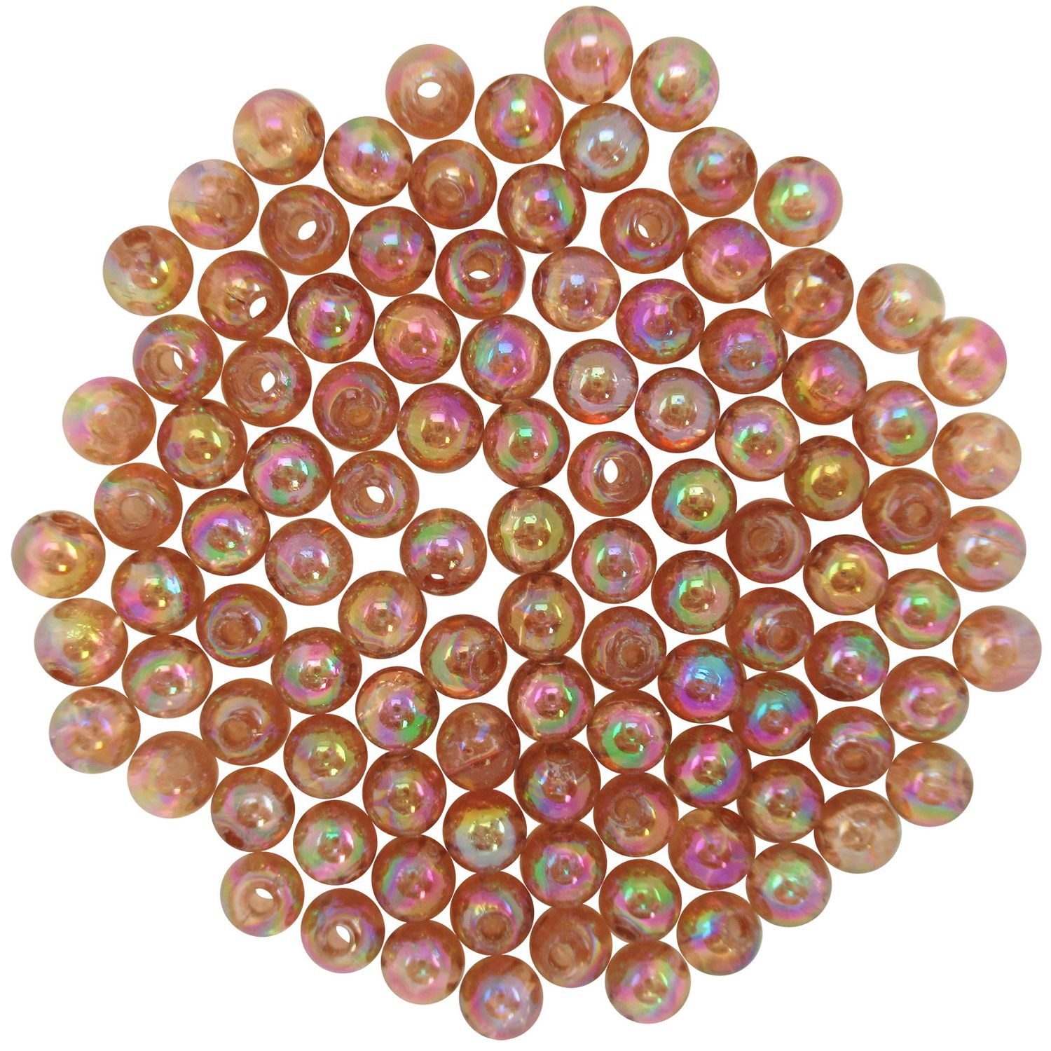 Dutch Fork 6mm Root Beer Beads