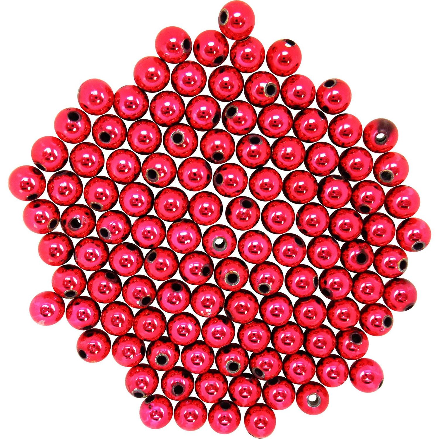 Dutch Fork Metallic Red Beads