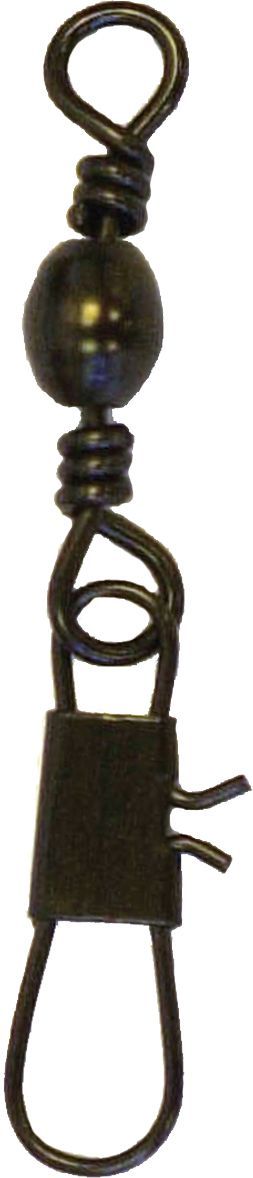 Eagle Claw Barrel Swivel W/INT Black Size 1