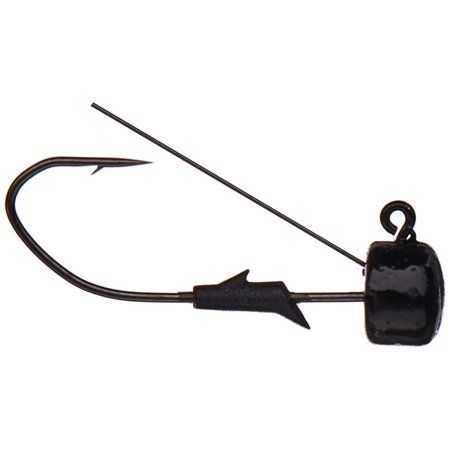 Eagle Claw Weedless Finesse Jig 1/8oz. Black