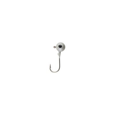 Essentials Round Ball Jigs 1/32oz. White