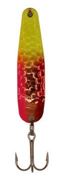 Stinger Scorpion Spoons Pooh Bear Chartreuse (Copper Back) 2.25&#39;&#39;