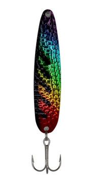 Stinger Spoons Mod Blue Dolphin (Silver Back) SH324  3.75&#39;&#39;
