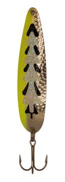 Stinger Stingray Spoons Killer Yellow (Silver Back) 4.24&#39;&#39;