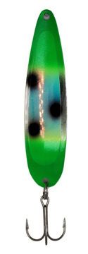 Stinger Stingray Spoons UV Black Tux (Silver Back) 4.25&#39;&#39;