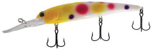 DEAD EYE CRANK BAIT DEEP 27&#39;, YELLOW WONDERBREAD #MDE-160
