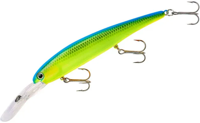 Bandit Deep BDTWBD236 Chartreuse/Blue Back