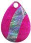 Colorado Spinner Blade-Size 3-Pink/Silver Stripe Iridescent Foilistic Pk of 3