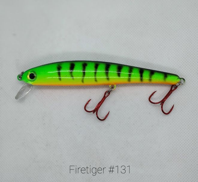 #131 Firetiger Walleye Shallow Diver