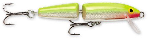 Rapala Jointed Floating J09 Silver Fluorescent Chartreuse