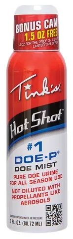 #1 Hot Shot Doe-P Mist 3oz.