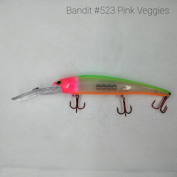 #523 Pink Veggies Walleye Deep Diver