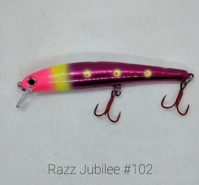 #102 Razz Jubilee Shallow Krankie Walleye Diver