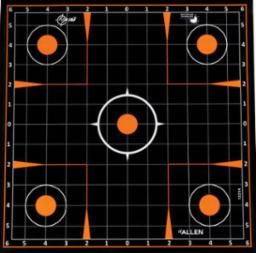 Adhesive Splash 12" Sight-In-Grid Target