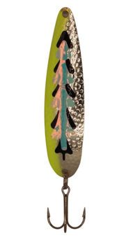 Stinger Stingray Spoons Yellow Killer UV (Silver Back 4.25&#39;&#39;