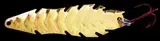 Erie Arrowhead Spoon #3.5&quot; Gold /Gold Back