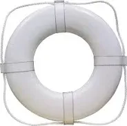 20&quot; White Foam Ring Buoy