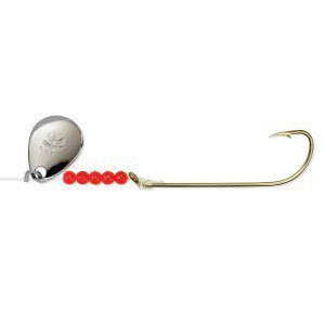 Bear Paw Flicker Snelled Hooks FNGLS2