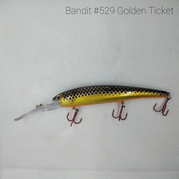 #529 Golden Ticket Walleye Deep Diver