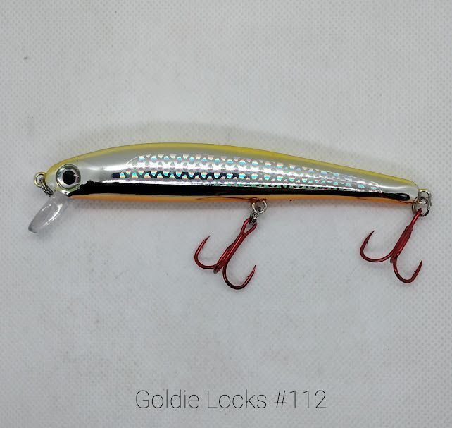 #112 Goldie Locks Walleye Shallow Diver