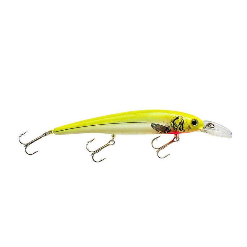 Bandit Walleye Shallow Diver Pearl Chartreuse Back  BDTWBS115