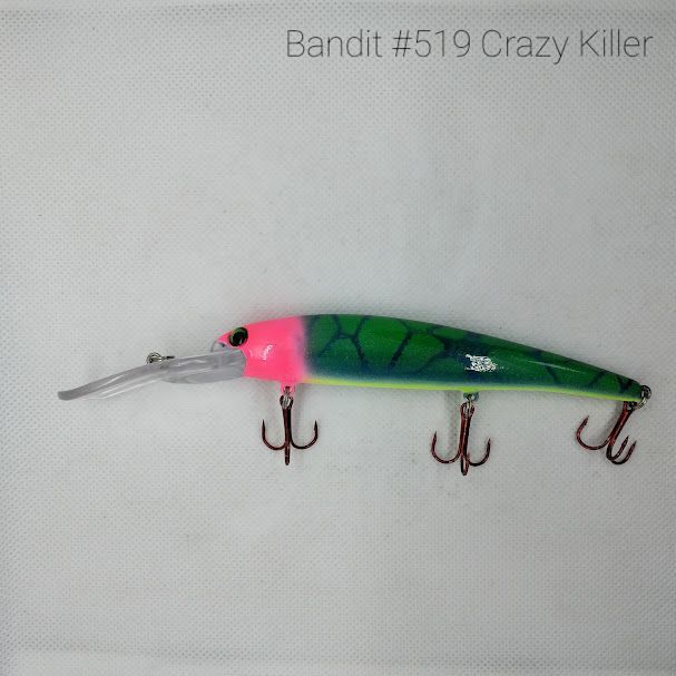 #519 Crazy Killer Walleye Deep Diver