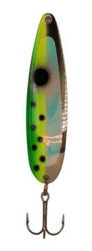 Stinger Stingray Spoons Pickle Seed UV (Silver Back) 4.25