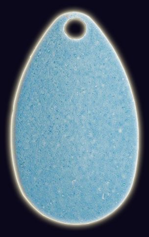 Blue Super Glow Indiana Spinner Blades Size 4