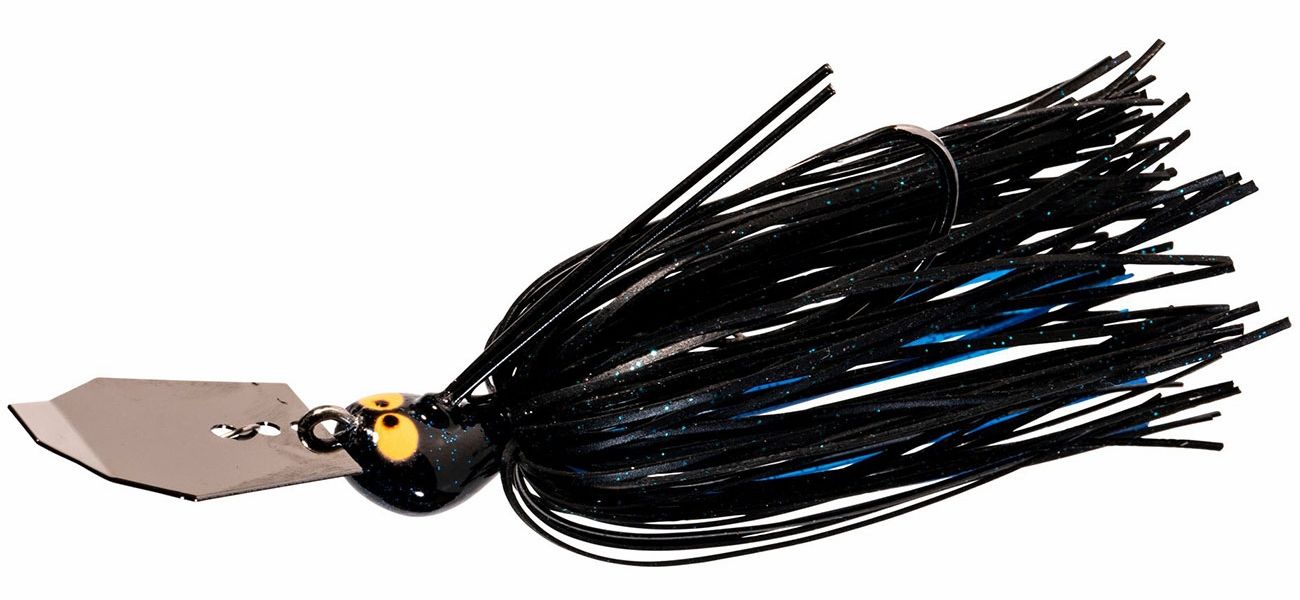 ChatterBait CrossEyeZ 3/8oz. Chatterbait Black/Blue