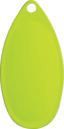 Chartreuse French Painted Spinner Blades Size 3 3pk