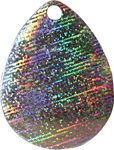 Silver Iridescent Foilistic Colorado Blades Size 3