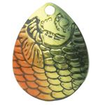 Firetiger Dye Gold Back Pro Scale Colorado Blades Size 4 3pk