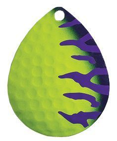Chart/Purple Tiger Copper Back Colorado Blade Size 3 3pk