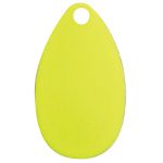 Chartreuse Painted Indiana Spinner Blades Size 3