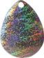 Colorado Spinner Blade-Size 4-Silver Iridescent Foilistic Pk of 3