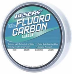 AFW Hi Seas 100% Fluoro Leader 15lb 25yd