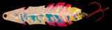 Erie Arrowhead Spoon #2.5&quot; Badmojo Pink Metallic Back