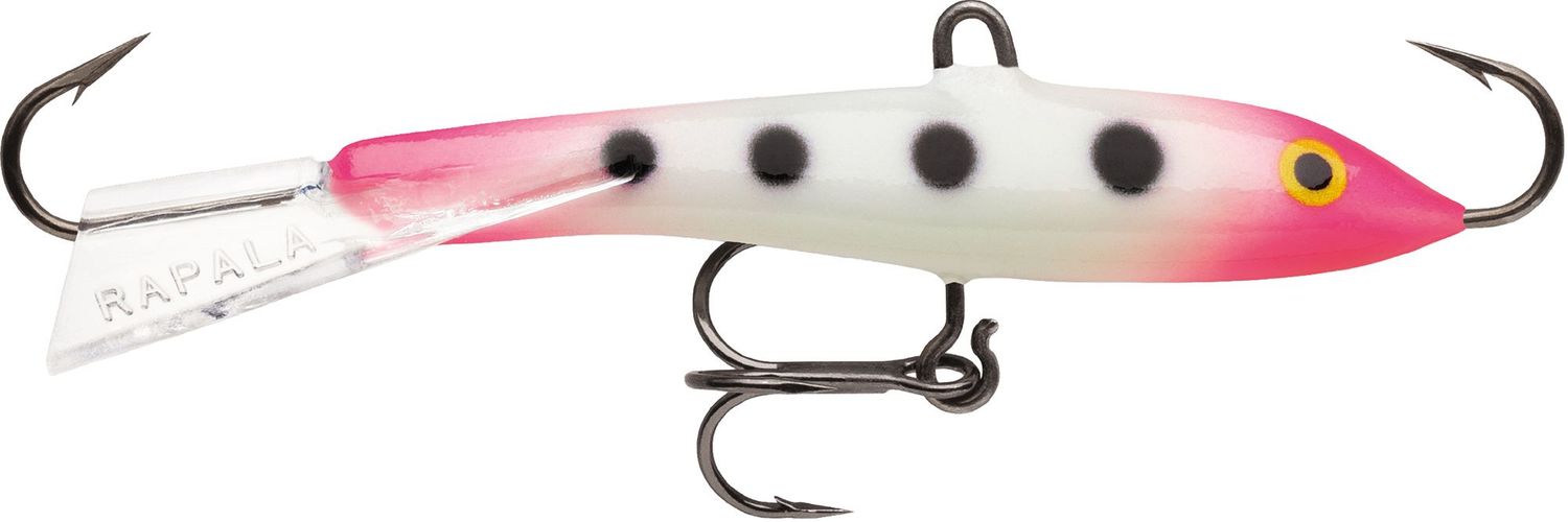 Rapala Jigging Rap W7 Glow Pink Squirrel