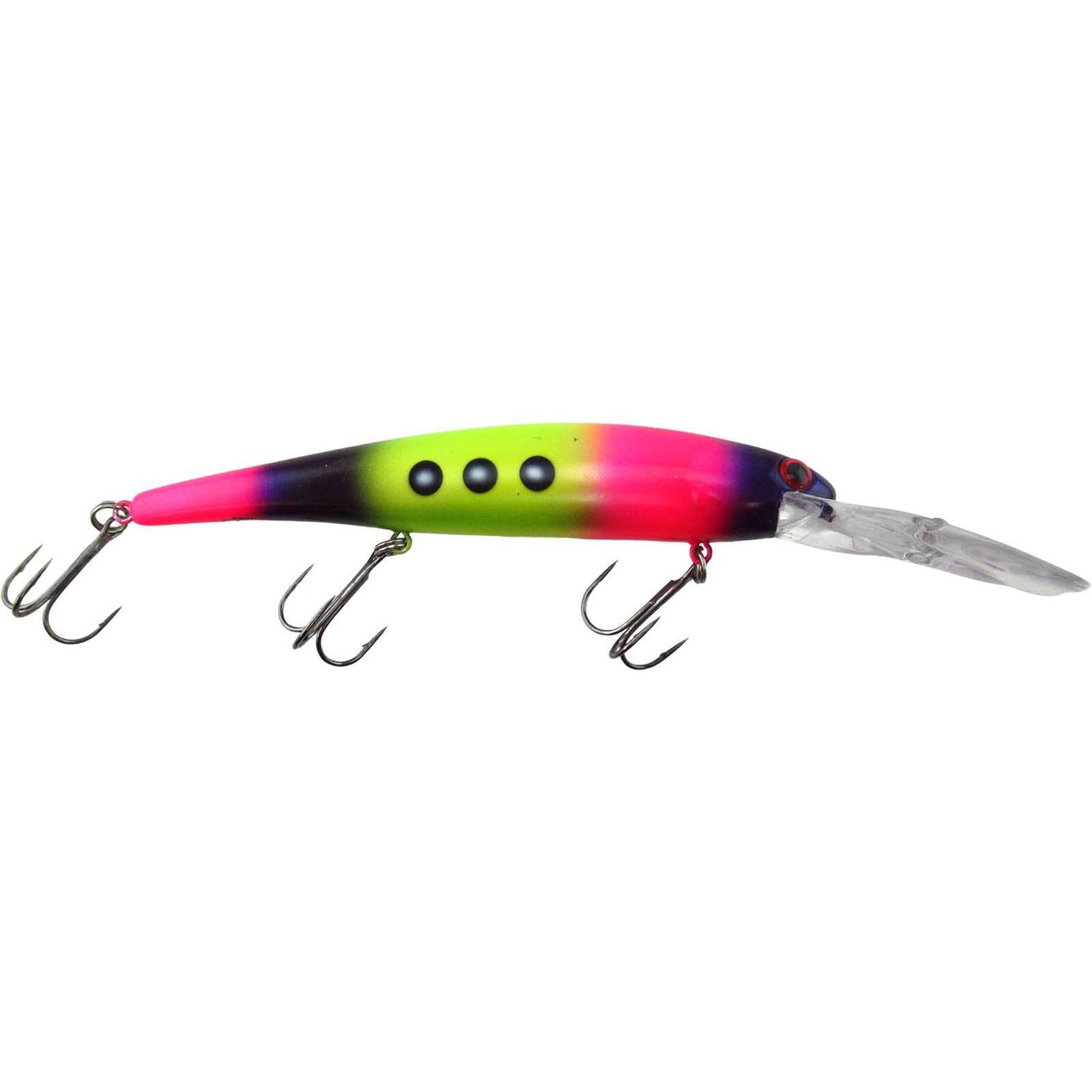 JT Custom Bandit Walleye Deep Diver Bug Eye