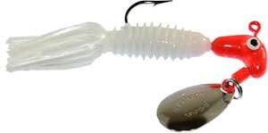 Blakemore Crappie Thunder 1/8oz. Fluorescent Red White/Pearl