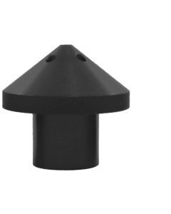 TH Marine G-Force Eliminator Black Prop Nut For Lowrance Ghost